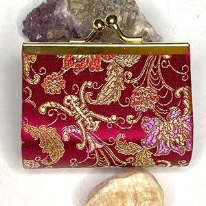 Cute and Small Little & Structured Asian Style Wallet for Change or Small Bills